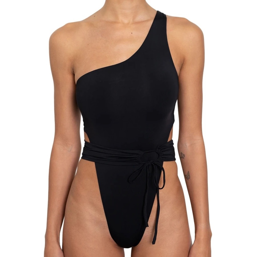 Riot Swim Maddox One Piece in Black